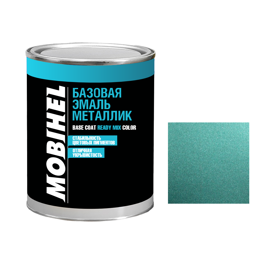 Авто фарба (автоемаль) металік Mobihel (Мобихел) 421 Афаліна 1л