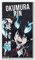 Окумура Рин Okumura Rin - постер аниме