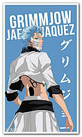 Гриммджо Джагерджак Grimmjow Jaegerjaquez - плакат аниме