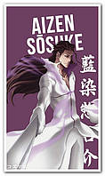 Соскэ Айдзэн Sōsuke Aizen - плакат аниме