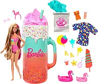 Лялька Барбі Фруктовий Коктейль в чашці Barbie Pop Reveal та аксесуари із серії Rise and Surprise HRK57