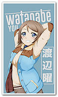 Ю Ватанабэ You Watanabe - плакат аниме