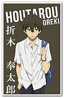Хотаро Орекі Houtarou Oreki - плакат аніме