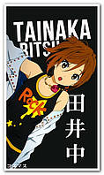 Рицу Тайнака Ritsu Tainaka - плакат аниме