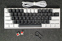 Игровая механическая клавиатура MUCAI MK61 USB, 61 клавиша, красный переключатель, съемный проводной кабель