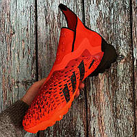 Сороконіжки взуття для футболу Adidas Predator FREAK + TF, кросівки сороконіжки футбольні