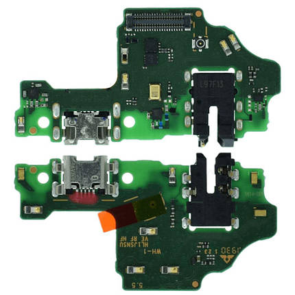 Плата з USB-роз’ємом та мікрофоном для Huawei Y9 (2019) (Original), фото 1