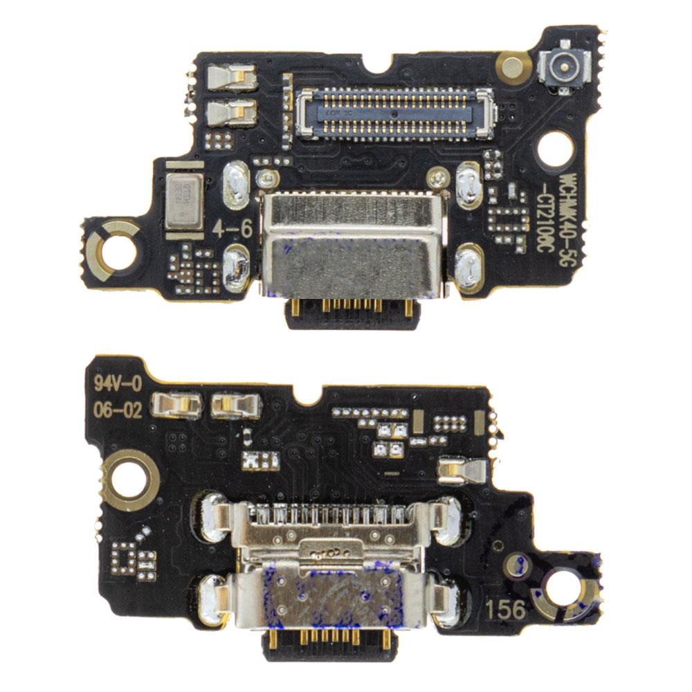 Плата з USB-роз’ємом та мікрофоном для Xiaomi Poco F3