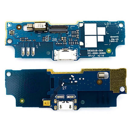 Плата з USB-роз’ємом та мікрофоном для Asus ZenFone Go (ZB552KL) (Original), фото 2