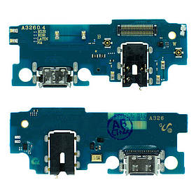Плата з USB-роз’ємом та мікрофоном для Samsung A326B Galaxy A32 (5G) (Original PRC)