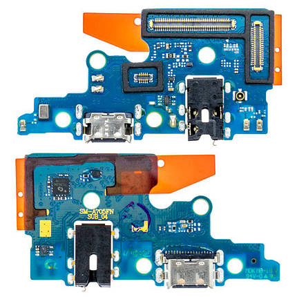 Плата з USB-роз’ємом та мікрофоном для Samsung A705F Galaxy A70 (Original PRC), фото 1