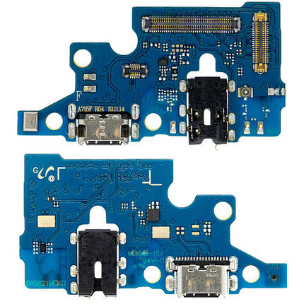 Плата з USB-роз’ємом та мікрофоном для Samsung A715F Galaxy A71, фото 1