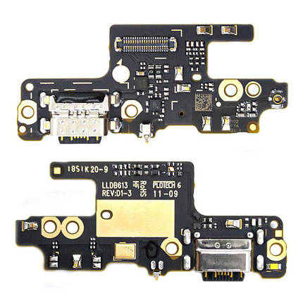 Плата з USB-роз’ємом та мікрофоном для Xiaomi Redmi Note 7 Pro (Original), фото 1