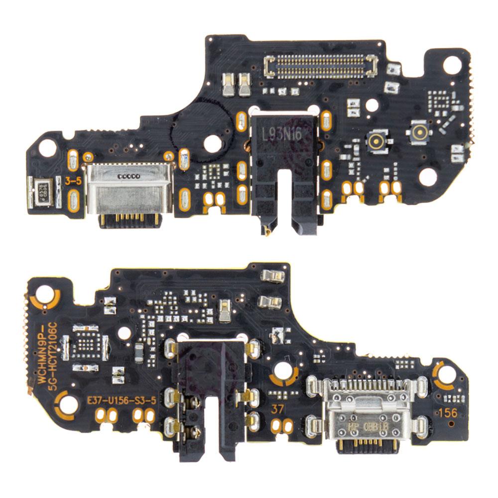 Плата з USB-роз’ємом та мікрофоном для Xiaomi Redmi Note 9 Pro (5G)