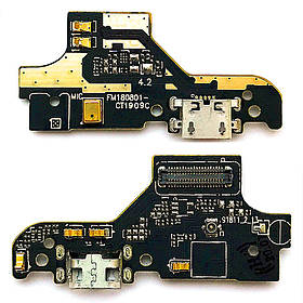 Плата з USB-роз’ємом та мікрофоном для Meizu M6T