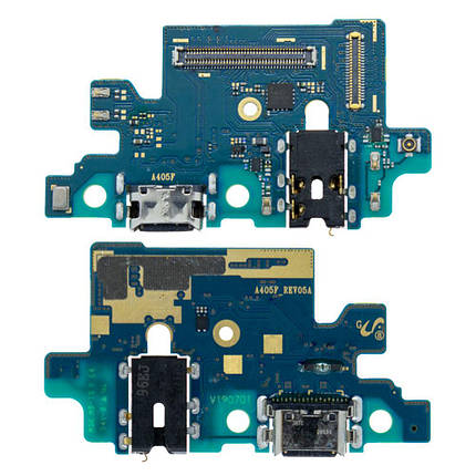 Плата з USB-роз’ємом та мікрофоном для Samsung A405F Galaxy A40 (Original), фото 2