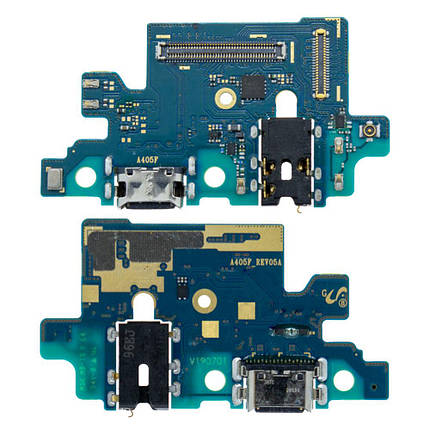 Плата з USB-роз’ємом та мікрофоном для Samsung A405F Galaxy A40 (Original), фото 1