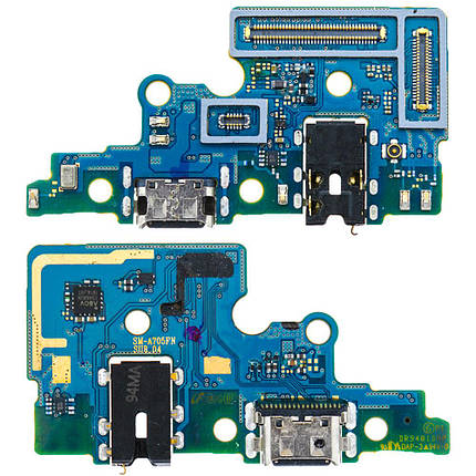 Плата з USB-роз’ємом та мікрофоном для Samsung A705F Galaxy A70 (Original), фото 1