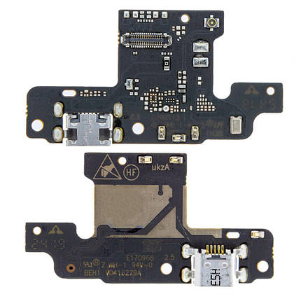 Плата з USB-роз’ємом та мікрофоном для ZTE Blade V10 Vita, фото 1