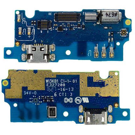Плата з USB-роз’ємом та мікрофоном для Meizu M3s (Original), фото 1