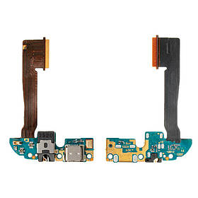 Плата з USB-роз’ємом та мікрофоном для HTC One M8 з роз’ємом зарядки та аудіо конектором