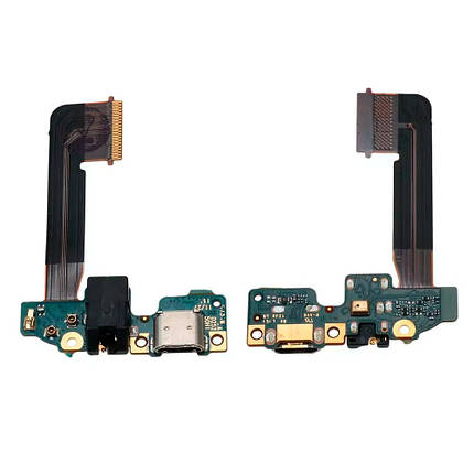 Плата з USB-роз’ємом та мікрофоном для HTC One M9 з роз’ємом зарядки та аудіо конектором, фото 2