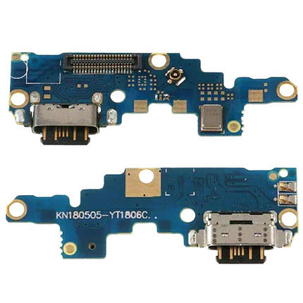 Плата з USB-роз’ємом та мікрофоном для Nokia 6.1 Plus, фото 1