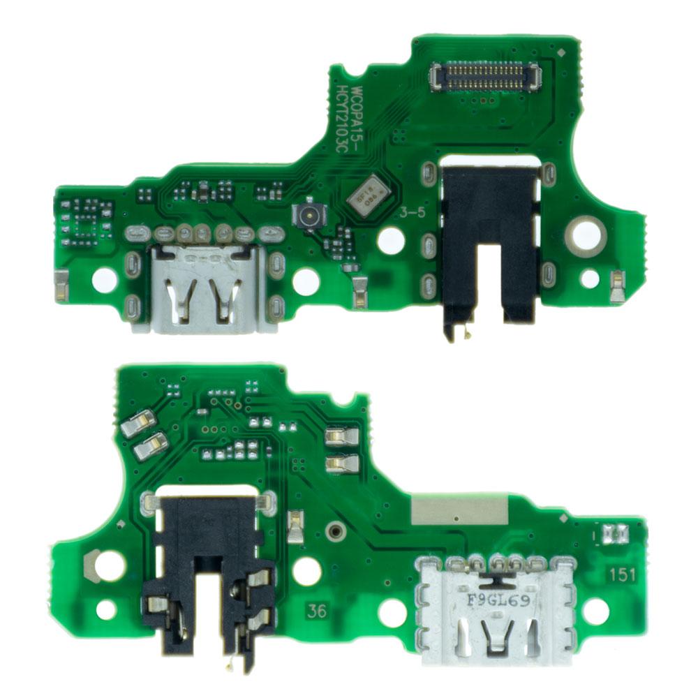 Плата з USB-роз’ємом та мікрофоном для Oppo A15s