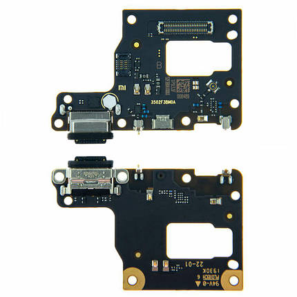Плата з USB-роз’ємом та мікрофоном для Xiaomi Mi 9 Lite (Original), фото 2