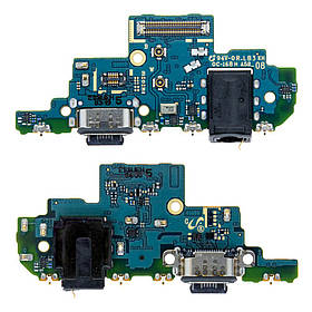 Плата з USB-роз’ємом та мікрофоном для Samsung A525F Galaxy A52 (Original)