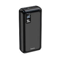 PowerBank HOCO Serenity digital display large capacity DB34B 30000mAh |2USB/Type-C, 2A| black