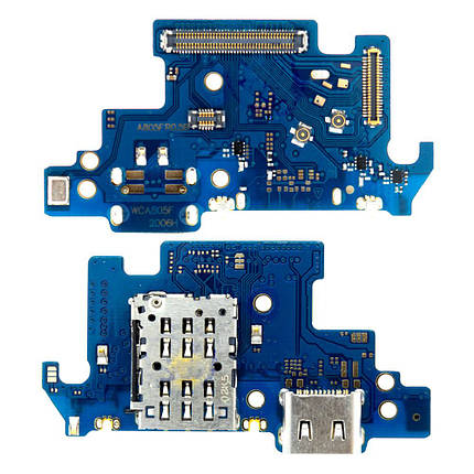 Плата з USB-роз’ємом та мікрофоном для Samsung A805F Galaxy A80, фото 1