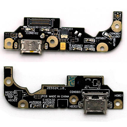 Плата з USB-роз’ємом та мікрофоном для Asus ZenFone 3 (ZE552KL), фото 2