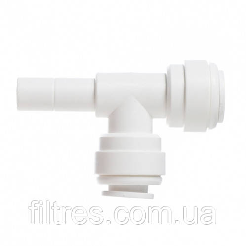 Тройник 3/8" шланг х 3/8" шланг х 3/8" вставка