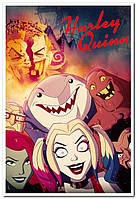 Харли Квинн. Harley Quinn - аниме постер