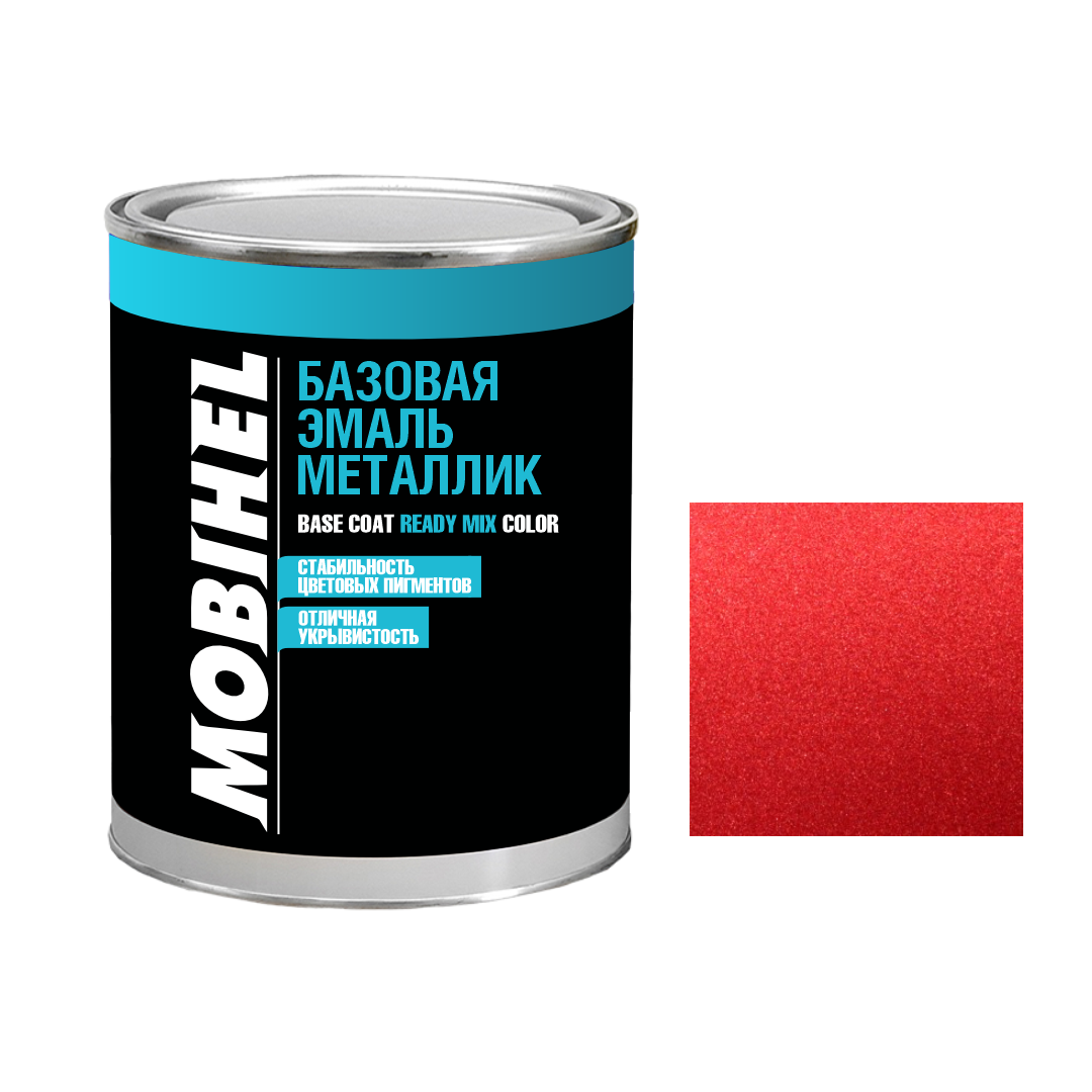 Авто фарба (автоемаль) металік Mobihel (Мобихел) 104 Калина 1л