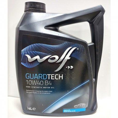 Олива моторна WOLF 10W40 B4 GUARDTECH 4 л