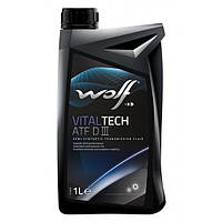 Масло гидравлическое WOLF ATF DIII VITALTECH (Semi Synthetic) 1л