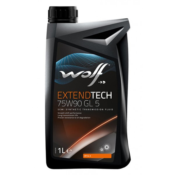Олива трансмісійна WOLF 75W90 GL 5 EXTENDTECH 1 л