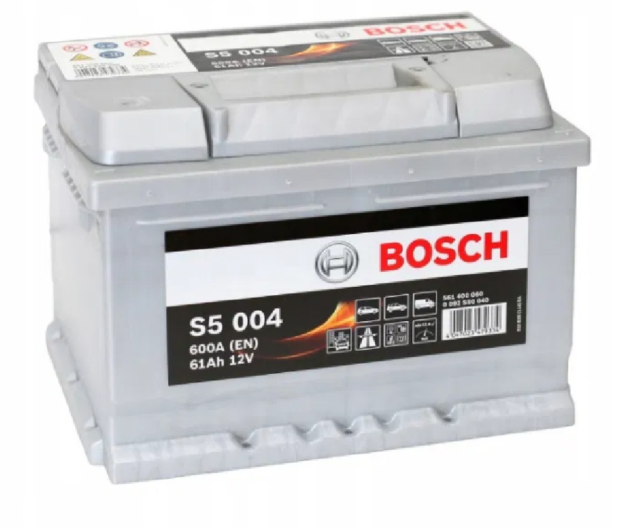Акумулятор автомобільний BOSCH S5 61 Ah R+) (600А)