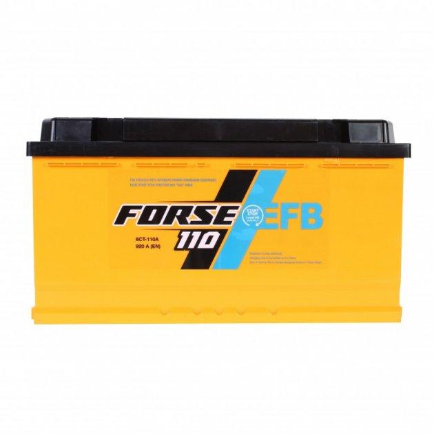 Акумулятор автомобільний FORCE EFB 110 Ah (R+) (920А)