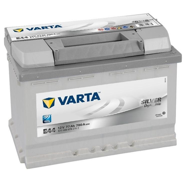 Акумулятор автомобільний VARTA Silver Dynamic 77 Ah (R+) (780А)