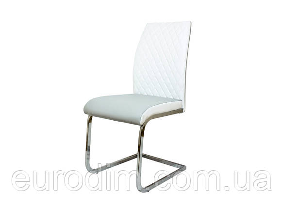 Стілець Oscar Grey/white DС-2120, фото 1