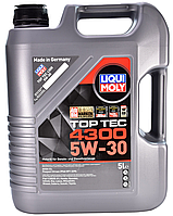 Моторное масло 5W-30 синтетика Liqui Moly TOP TEC 4300 (5л) 8031/2324