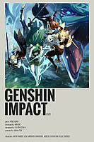 Genshin Impact - постер аниме