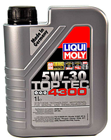 Моторное масло 5W-30 синтетика Liqui Moly TOP TEC 4300 (1л) 8030/2323