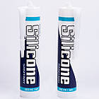 Герметик UNIPAK Silicone 300 мл білий 6700242, фото 2