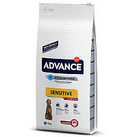 Advance Dog Med/Maxi Sensitive Adult Lamb & Rice Корм для дорослих собак з ягням і рисом 12 кг