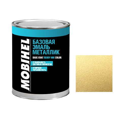 Авто фарба (автоемаль) металік Mobihel (Мобихел) 245 Золота нива 1л, фото 1