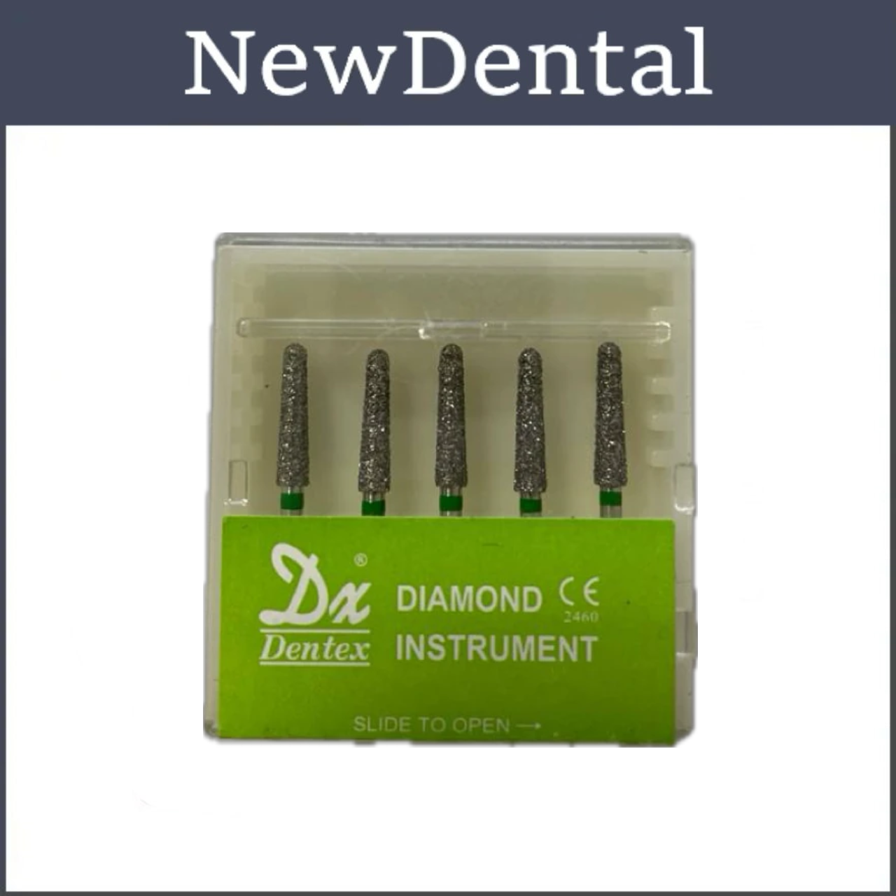 Діамантові бори Dentex №C406L 5шт